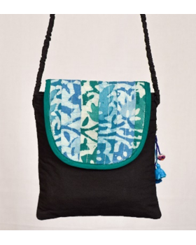 Women's Sling bag handloom-Sling - Handloom - Mix Colours